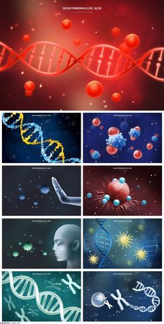9款細(xì)菌病毒基因鏈醫(yī)療科技生物科技PSD.